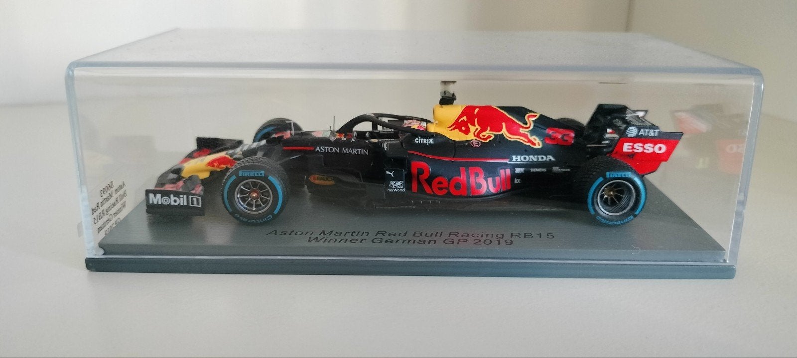 1:43 RB15 Max Verstappen Winner German GP 2019, Ophalen of Verzenden