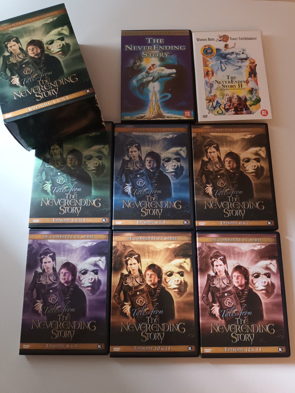 8-dvd The Neverending Story, Alle leeftijden, Ophalen of Verzenden, Zo goed als nieuw