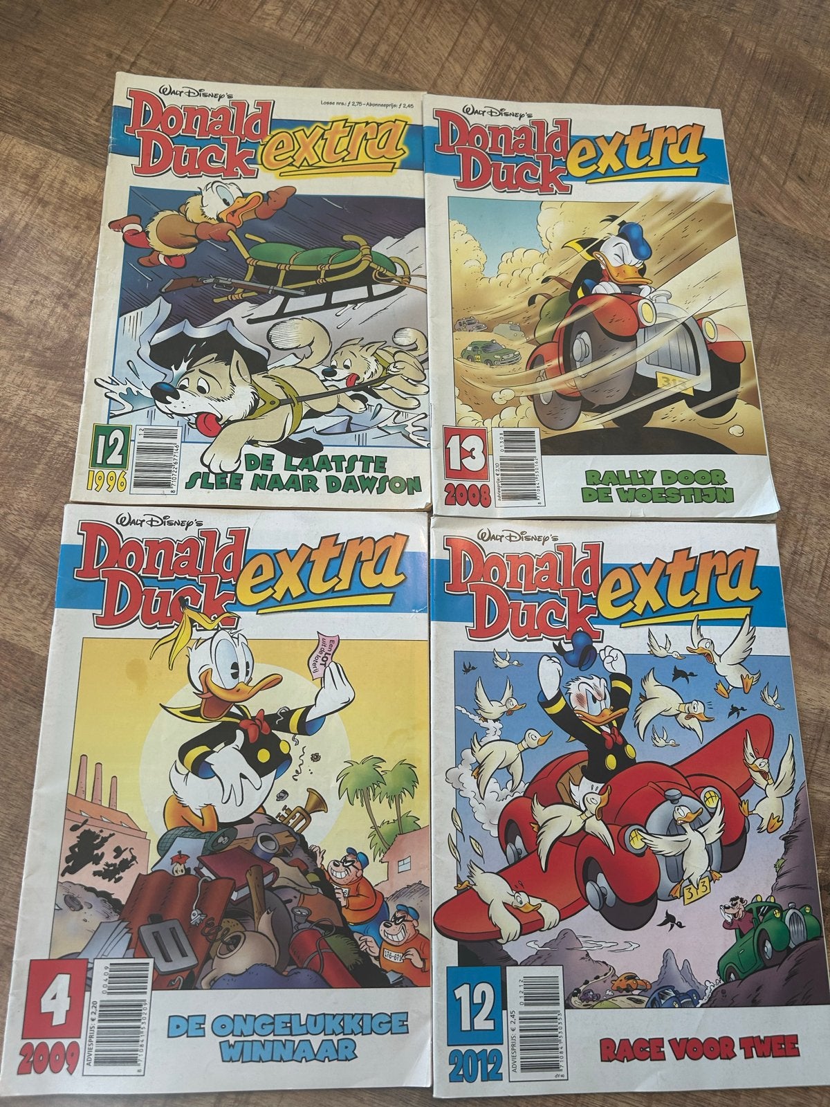 Donald Duck Extra - Diverse nummers (1996-2016), Boeken, Meerdere stripboeken, Ophalen of Verzenden, Gelezen