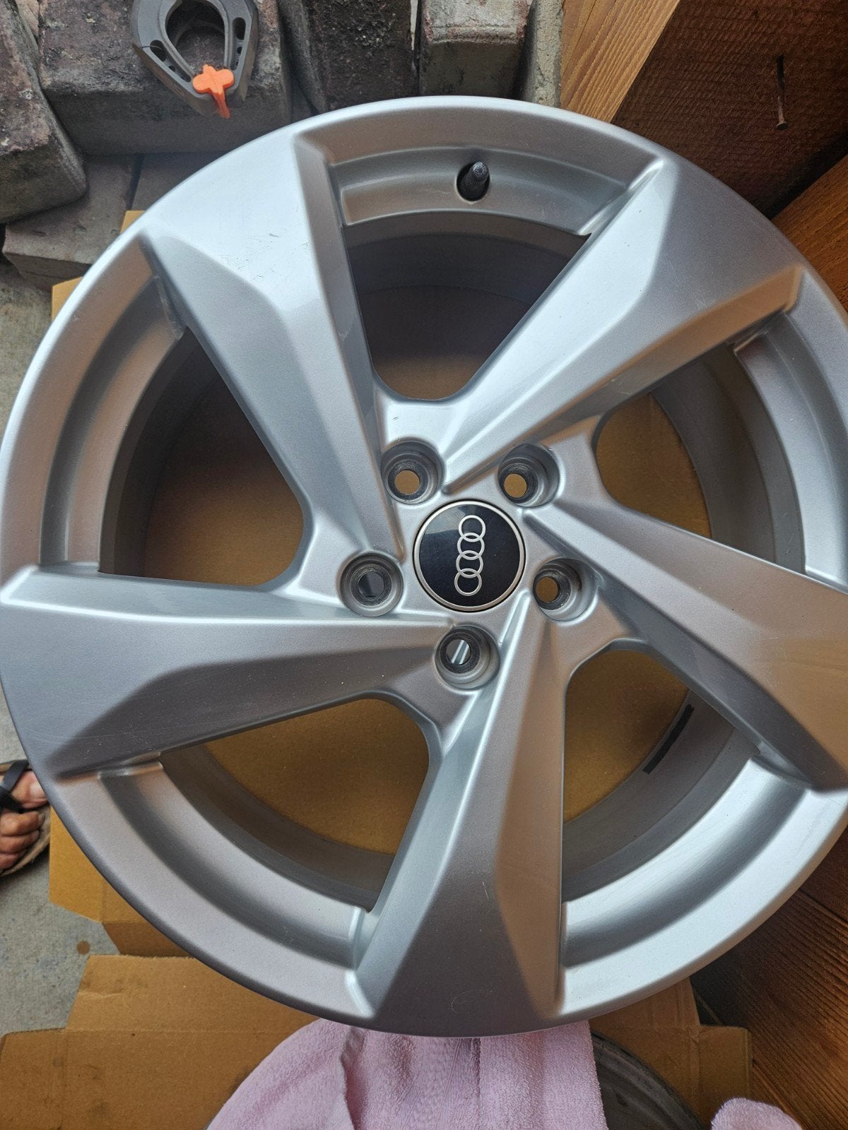 Audi velgen, Auto-onderdelen, Banden en Velgen, Ophalen, 18 inch, Velg(en), 235 mm
