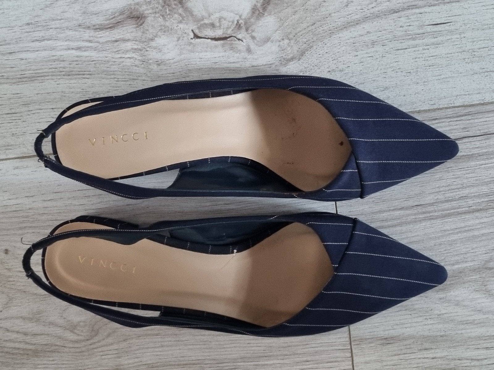Vrouwen slingback pumps met streepjes maat 37patroon, Kleding | Dames, Ophalen