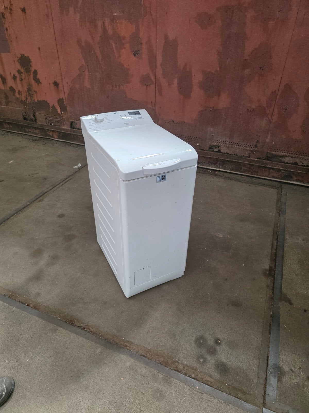 AEG L6TB62K bovenlader wasmachine – 6 kg – 1200 toeren, Witgoed en Apparatuur, Wasmachines, Ophalen, 1200 tot 1600 toeren, Gebruikt