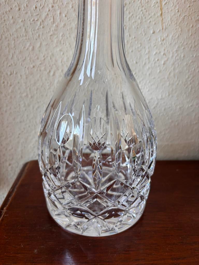 Elegante Kristallen Karaf met Geslepen Patroon, Ophalen