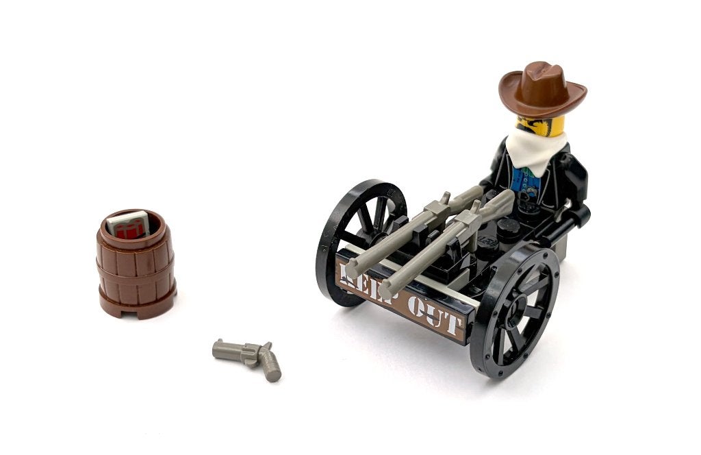 Lego Western - Cowboys no. 6791: Bandit’s Wheelgun, Overige thema's, Lego, Compleet, Ophalen of Verzenden