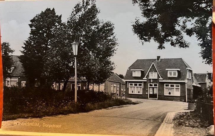 Windesheim Dorpstraat zwartwit 1981, Ophalen of Verzenden, 1980 tot heden, Zeeland