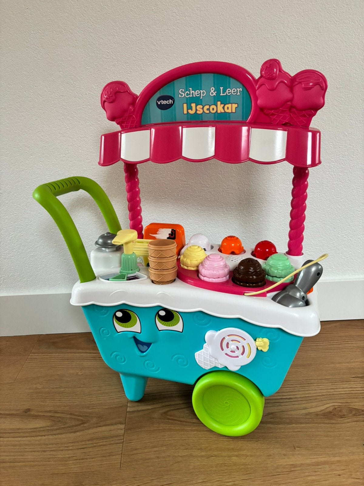V-Tech Schep en Leer IJscokar, Kinderen en Baby's, Speelgoed | Vtech, Ophalen, Gebruikt, 2 tot 4 jaar