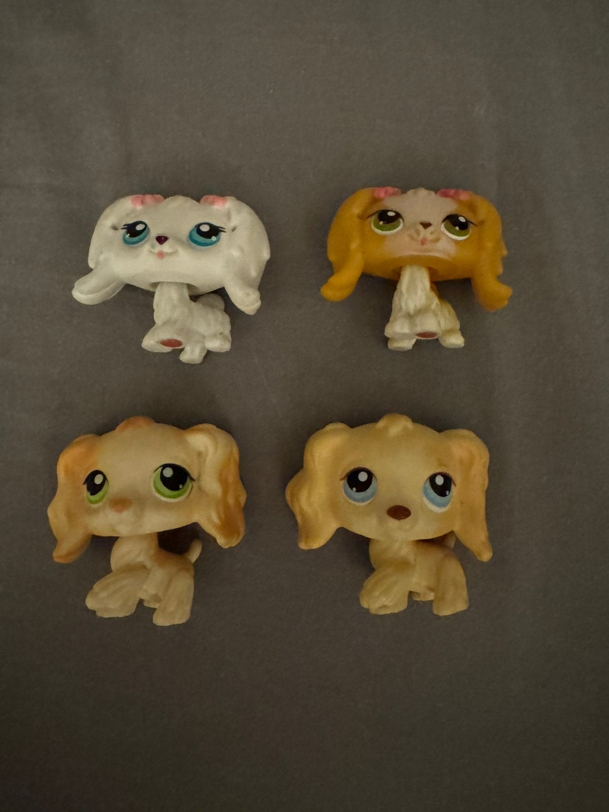 LPS Honden Set 2x Cocker Spaniël & 2x Maltese (Authentiek), Ophalen of Verzenden, Gebruikt