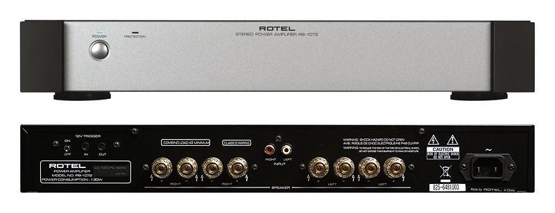 Rotel RB1072 eindversterker, Ophalen of Verzenden, Gebruikt, Audio