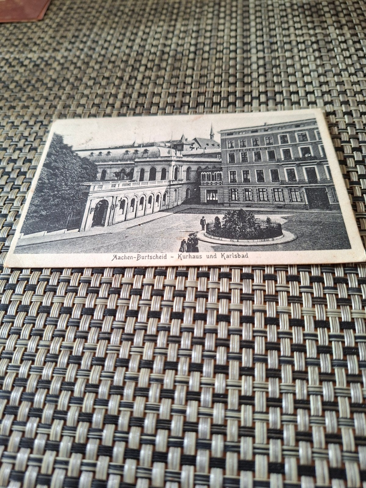 Aken-Burtscheid - Kurhaus en Karlsbad, Ophalen of Verzenden, 1920 tot 1940, Gelopen, Duitsland