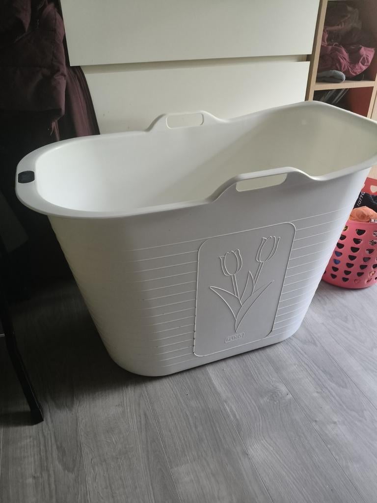 FLINQ Bath Bucket Premium - Babybadje, Huis en Inrichting, Badkamer | Badkamermeubels, Gebruikt, Minder dan 100 cm, 50 tot 100 cm