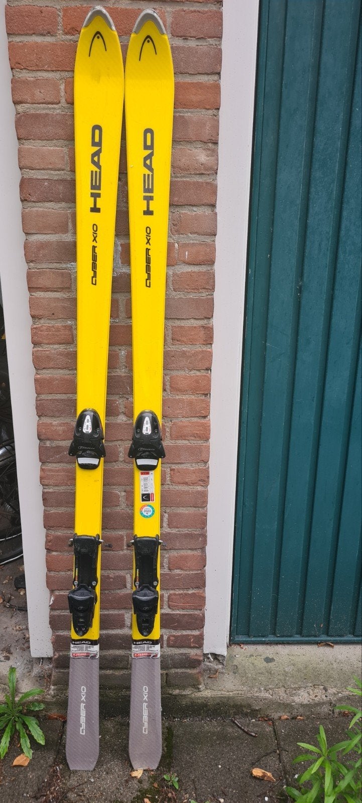 Head Cyber X10 Ski's - 180cm, 160 tot 180 cm, Gebruikt, Ophalen of Verzenden, Head