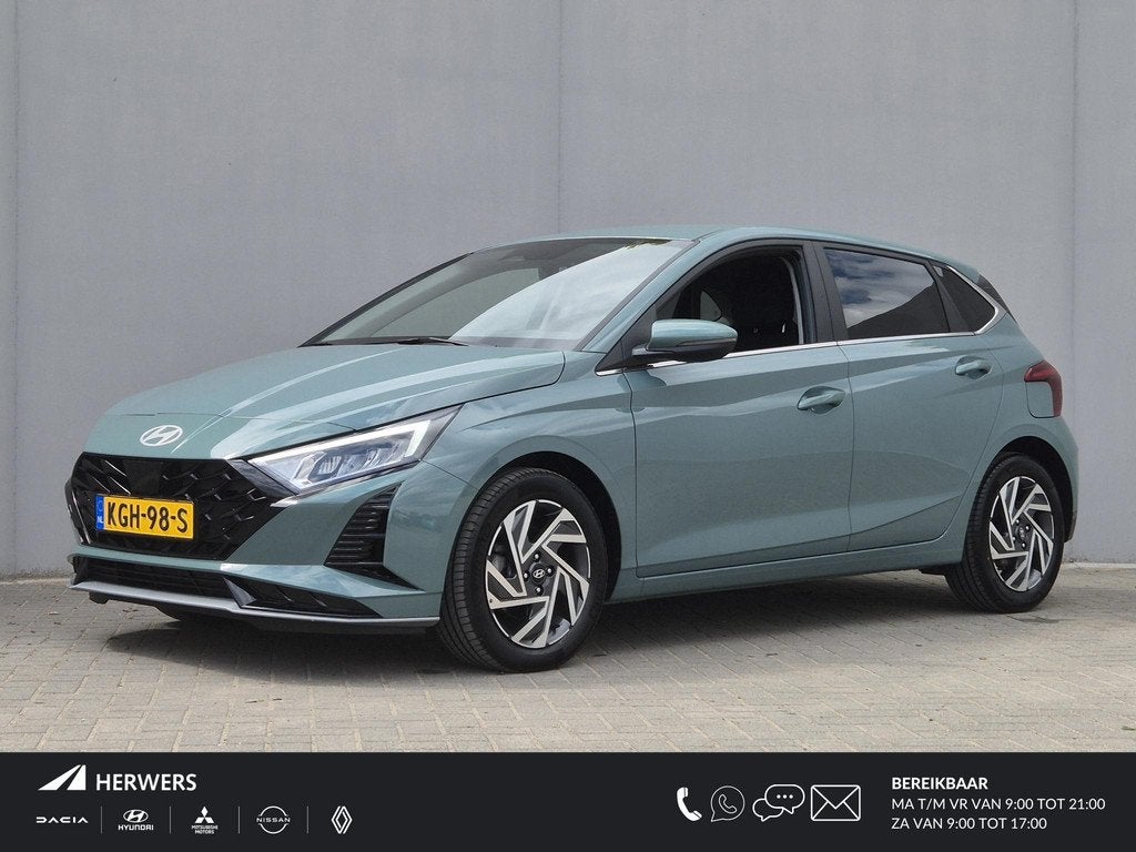 Hyundai i20 1.0 T-GDI Premium / Fabrieksgarantie tot 03-2030, Auto's, Hyundai, Gebruikt, Euro 6, Automatische klimaatregeling