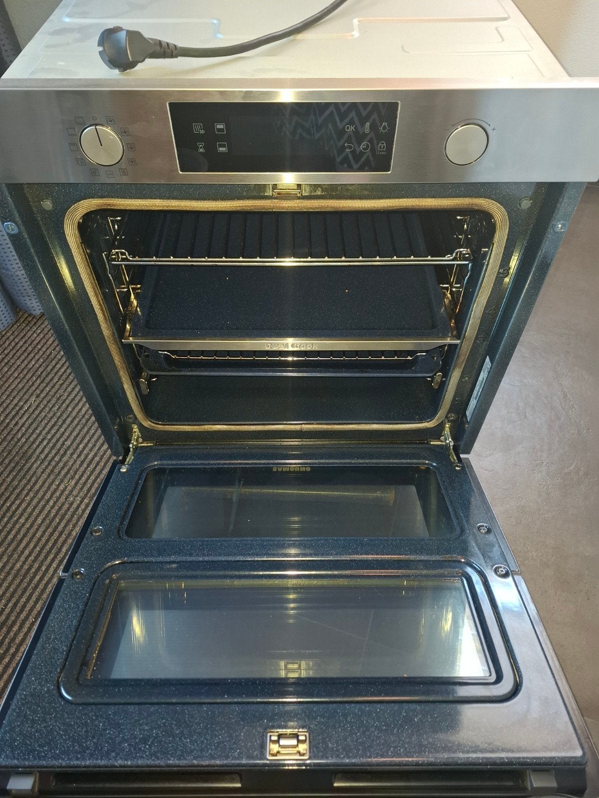 Samsung Inbouw Combi-oven - Zo goed als nieuw, Ophalen, 60 cm of meer, Inbouw, 60 cm of meer
