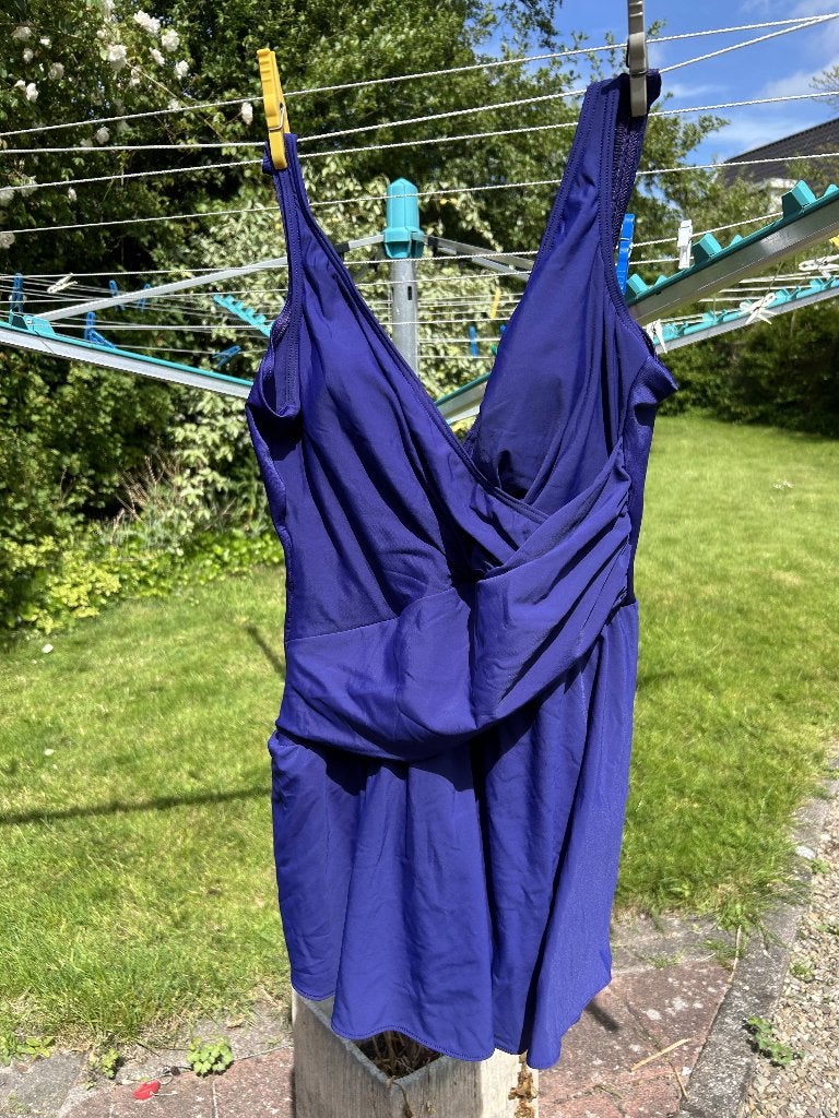 Miracle suit badpak 46, Ophalen of Verzenden, Zo goed als nieuw, Paars, Badpak