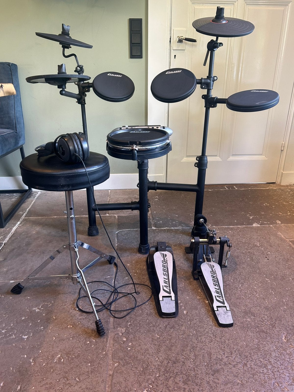 Carlsbro CSD130M elektronisch drumstel, Muziek en Instrumenten, Ophalen, Zo goed als nieuw, Overige merken, Elektronisch