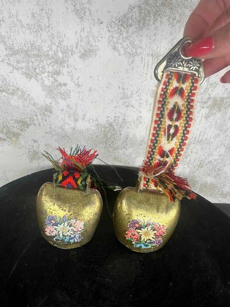Vintage Alpen Koebellen - Traditioneel Souvenir, Ophalen of Verzenden