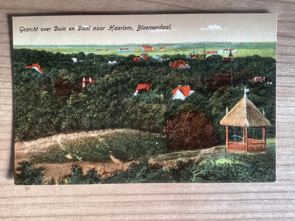 ansichtkaart Bloemendaal, Ophalen of Verzenden, Ongelopen, Noord-Holland