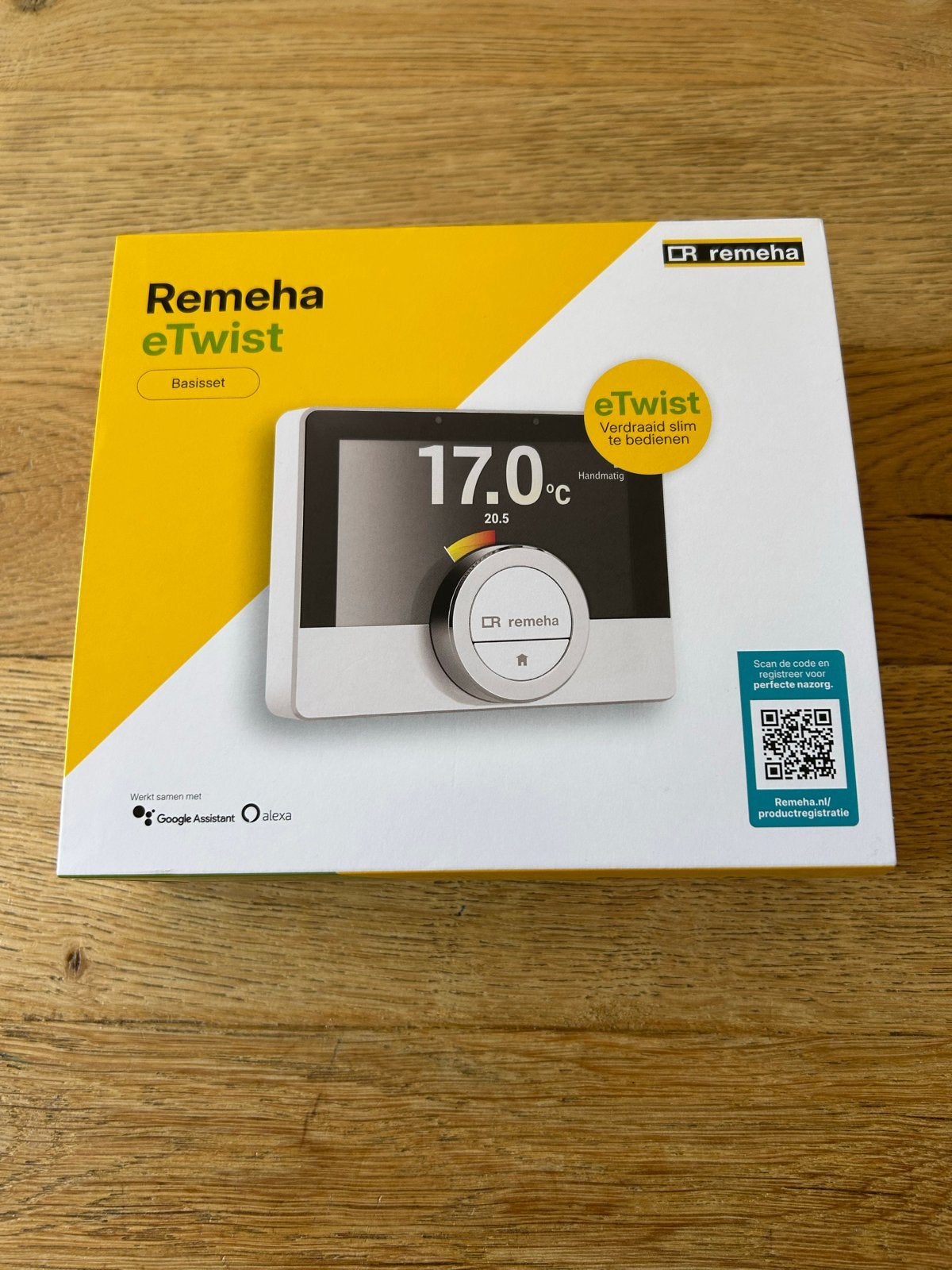 Remeha eTwist Slimme Thermostaat Basisset, Doe-het-zelf en Verbouw, Ophalen of Verzenden, Slimme thermostaat, Nieuw