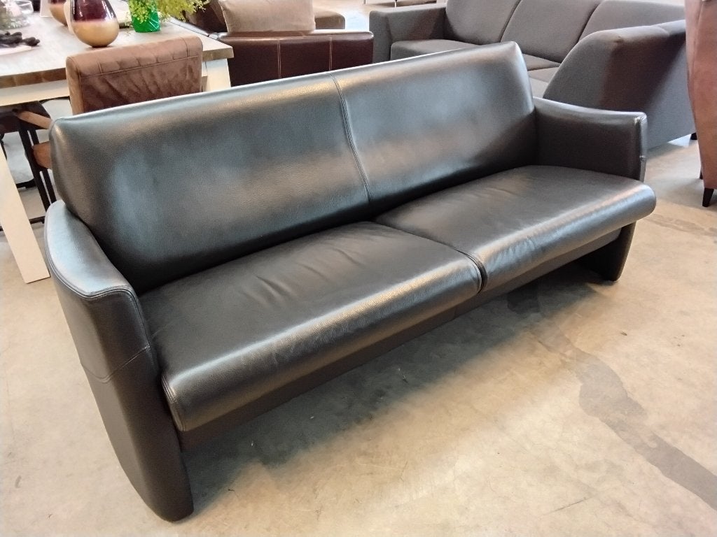 bank New Sity 187 zgan 500=. Second Life Wolvega., Ophalen, 150 tot 200 cm, Leer, Zo goed als nieuw