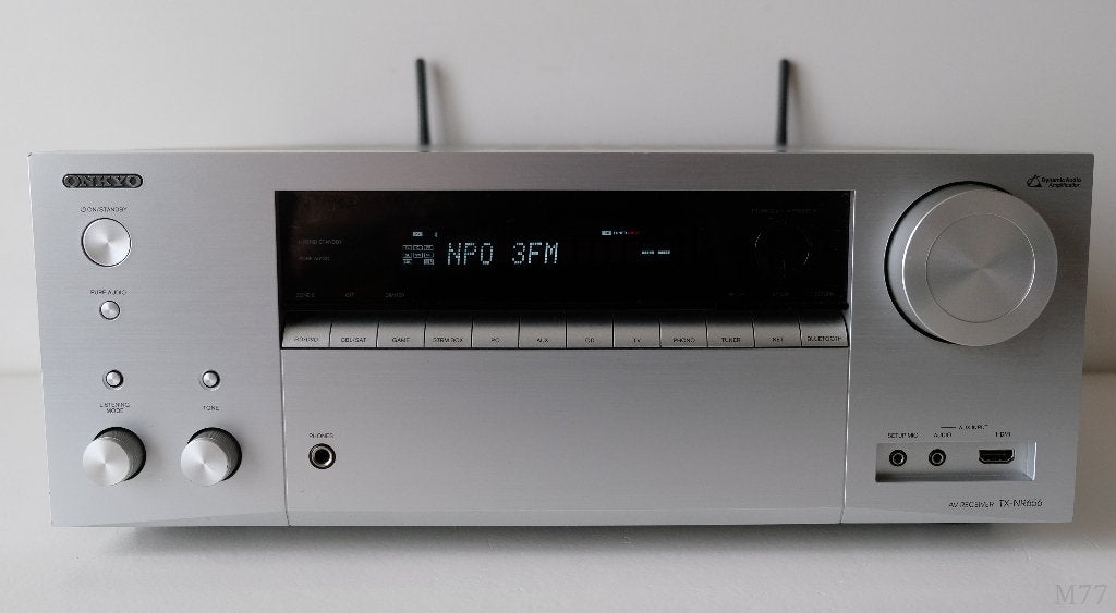 Onkyo Tx-NR656 5.1.2 AV Netwerk Receiver (Bluetooth/Wifi), Gebruikt, Ophalen of Verzenden, 120 watt of meer, Onkyo