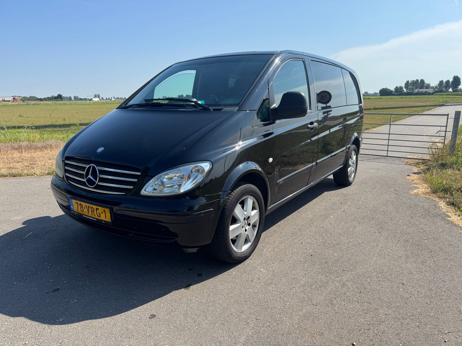 Mercedes-Benz Vito 2.1 CDI 111 2008 ZWART, 4 cilinders, 2000 kg, Zwart, Particulier
