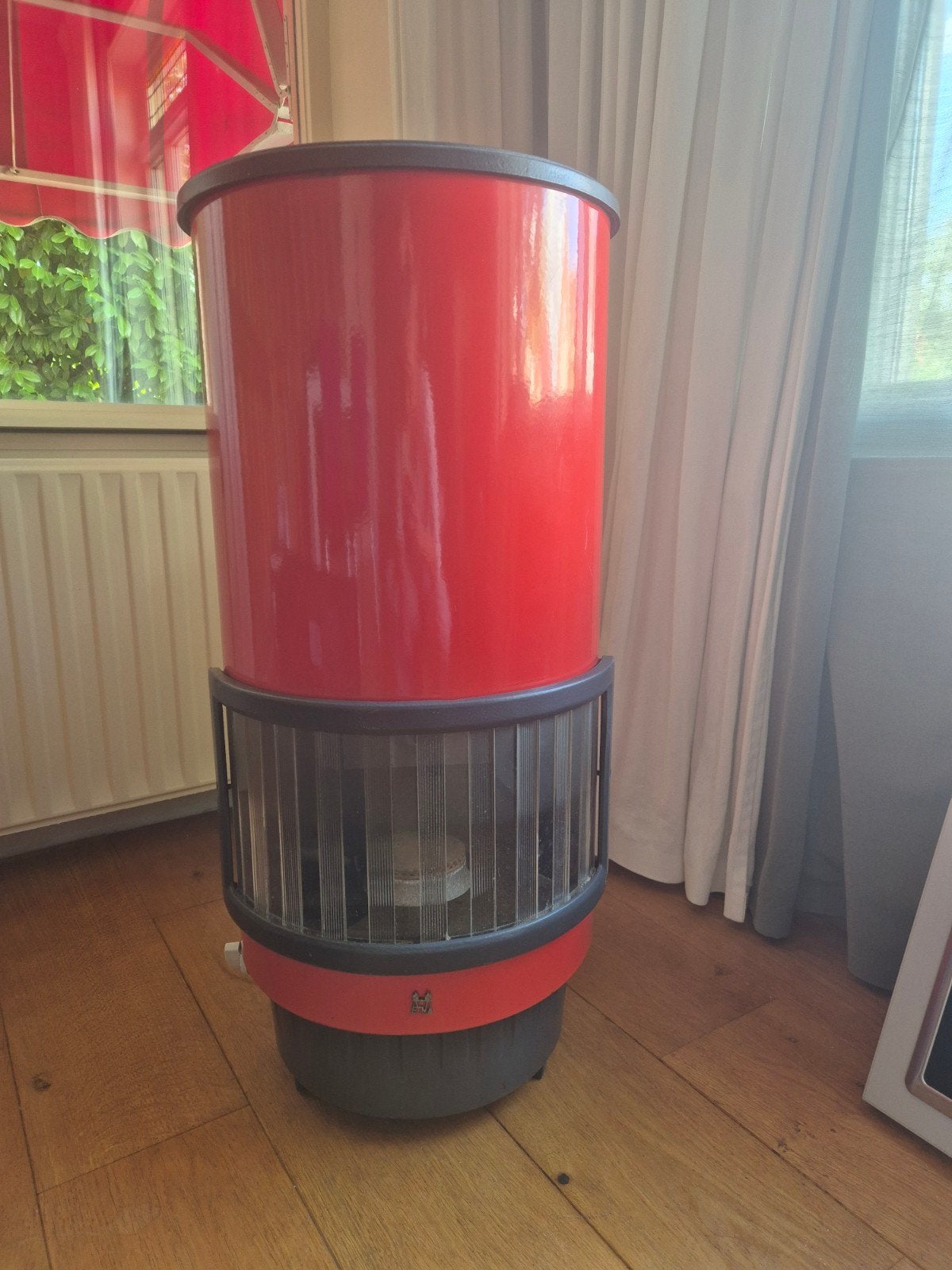 Vintage Etna gaskachel - Rood, Vrijstaand, Ophalen, Gebruikt, Gas, Gaskachel
