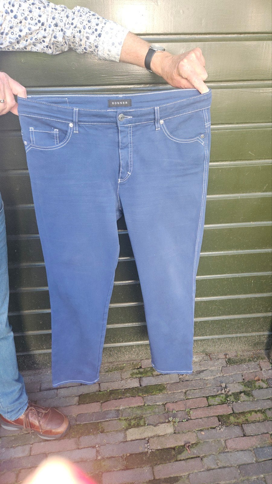 Rosner broek maat 42/44, Blauw, Maat 42/44 (L), Ophalen of Verzenden, Rosner