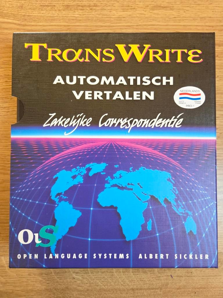 Trans white automatic translation business correspondence, Ophalen of Verzenden, Gelezen