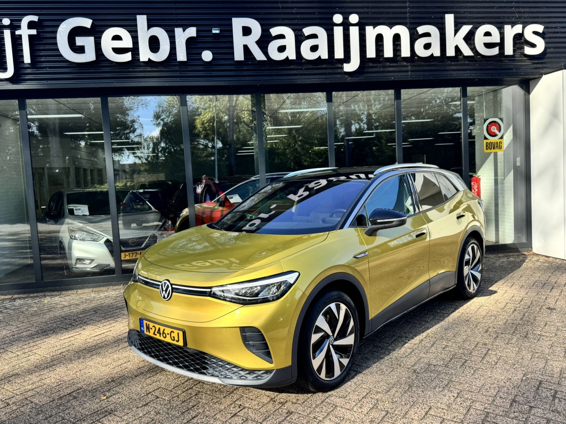 Volkswagen ID.4 First 77 kWh*89%SOH*13140 netto*EXPORT*, Automaat, Achterwielaandrijving, Gebruikt, 495 min