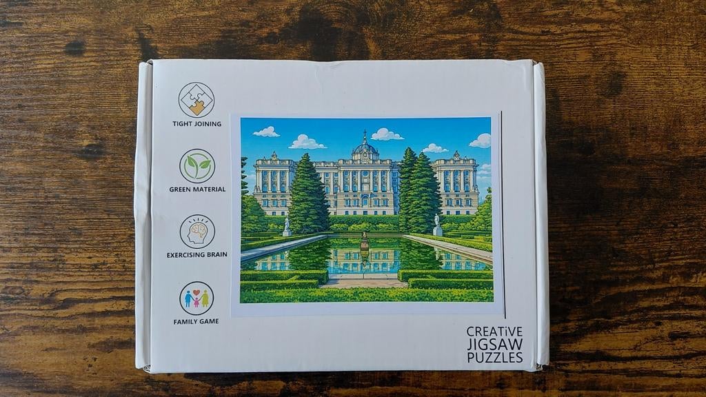 Puzzel van Koninklijk Paleis Madrid 500 stukjes, Ophalen of Verzenden, 500 t/m 1500 stukjes, Nieuw, Legpuzzel