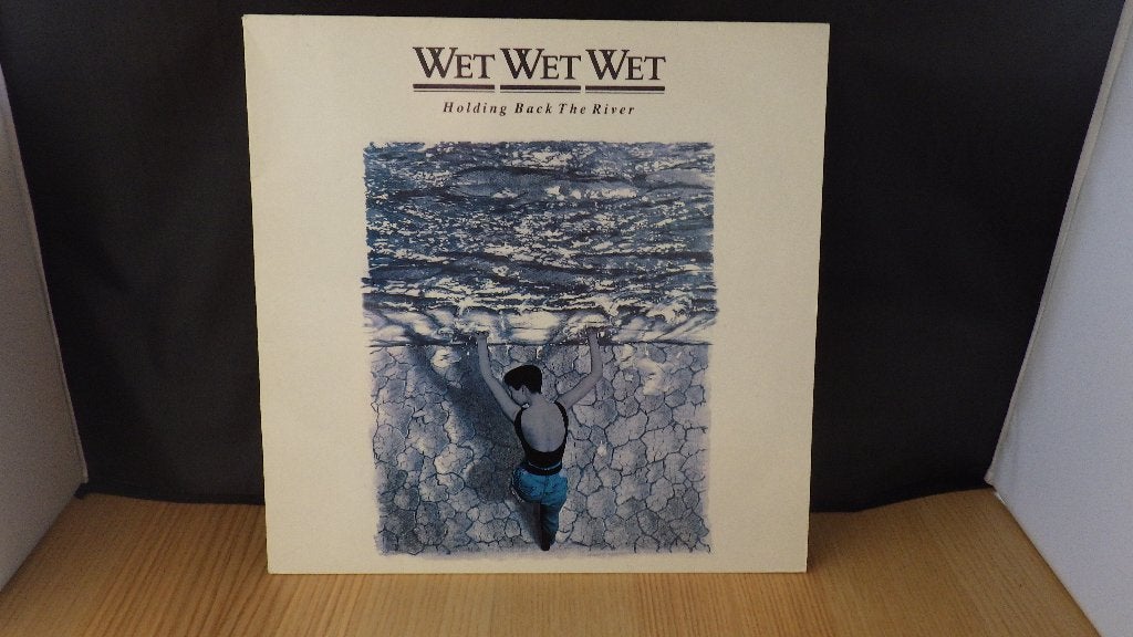 LP Wet wet wet Holding back the river, Cd's en Dvd's, Vinyl | Pop, Ophalen of Verzenden, Gebruikt, LP