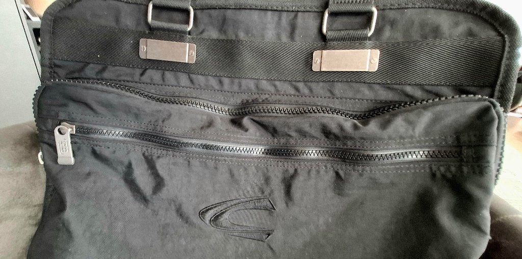 Reis/Businesstas 17 inch zwart, Camel Active, Ophalen, Zo goed als nieuw, Zwart, Overige merken