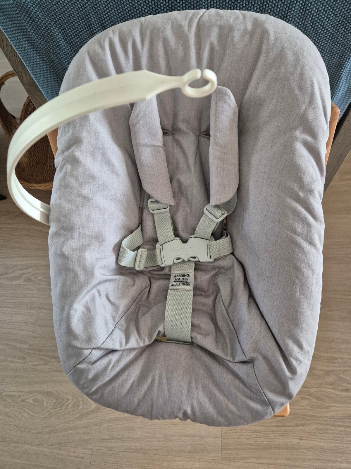 Stokke newbornset met speelhanger voor tripp trapp, Ophalen, Zo goed als nieuw, Verstelbaar