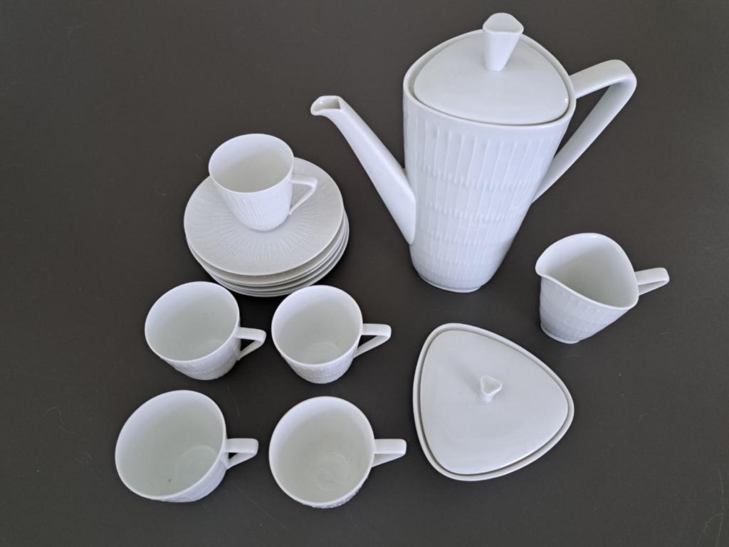 Prachtig koffieservies jaren 60 hutschenreuther apart 1, Ophalen