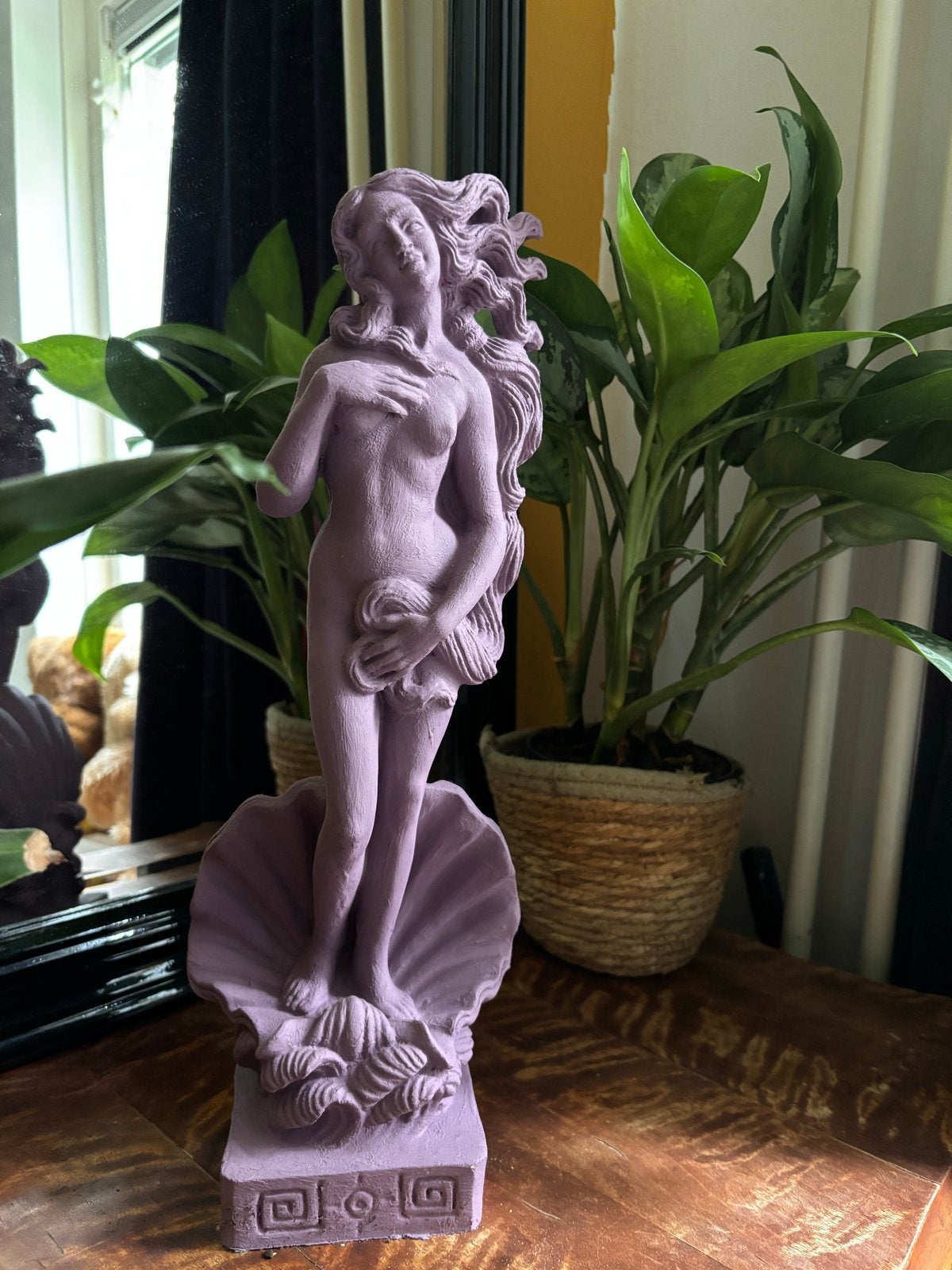 Aphrodite beeld - Geboorte van Venus, Ophalen of Verzenden, 20 - 50 cm, Steen of Keramiek, Beeld