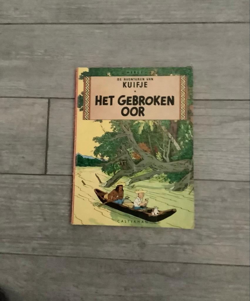 Kuifje - Het gebroken oor, Boeken, Eén stripboek, Ophalen of Verzenden, Zo goed als nieuw