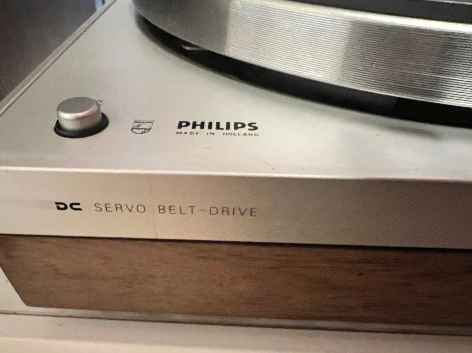 Philips Electronic Platenspelers, Audio, Tv en Foto, Ophalen, Philips, Gebruikt, Pitch-regelaar