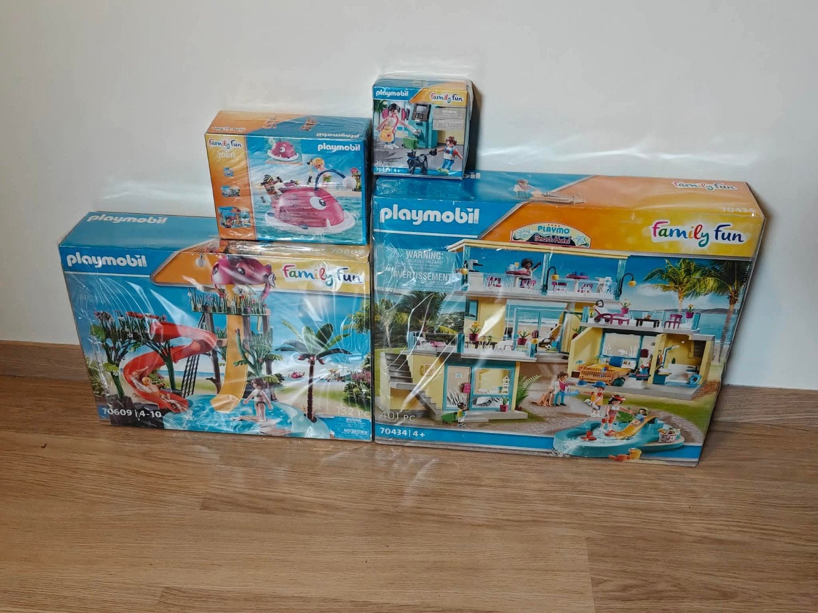 playmobil familie hotel + uitbreiding., Ophalen of Verzenden, Meer dan 50 stukjes
