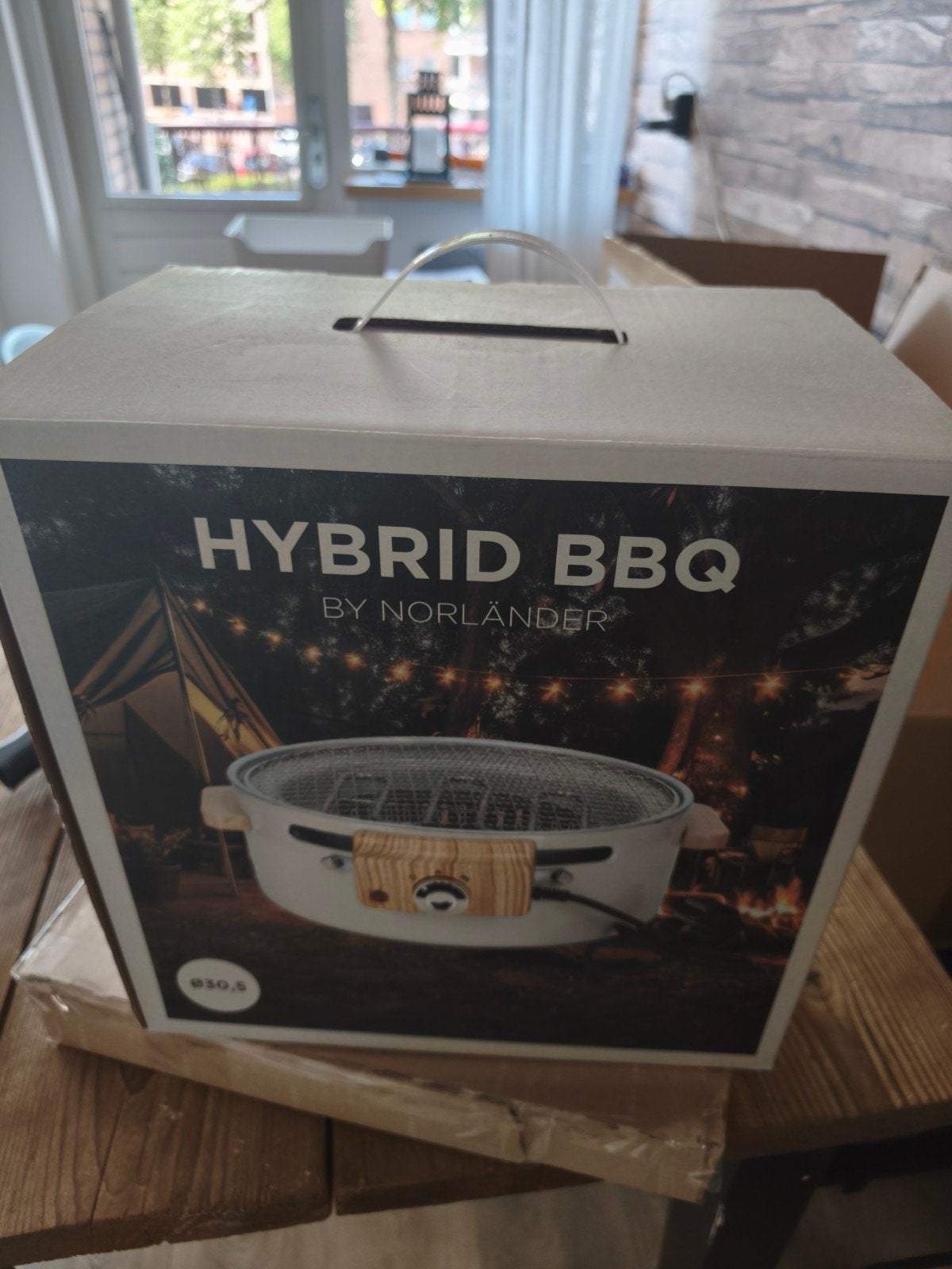 Norländer Hybrid BBQ - Zo goed als nieuw, Ophalen, Zo goed als nieuw, Norländer