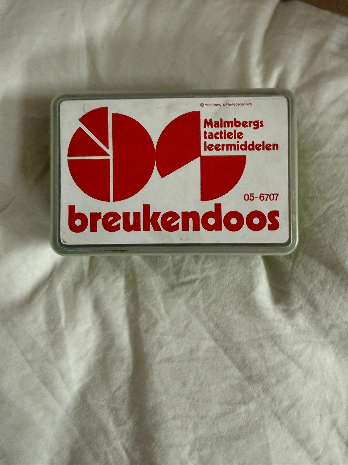 Malmbergs Breukendoos - Tactiele Leermiddelen, Ophalen of Verzenden, Gebruikt, Rekenen