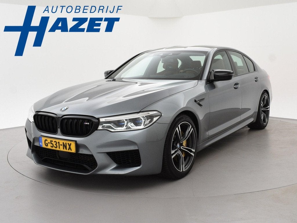 BMW M5 COMPETITION 625 PK ORIG NL BTW + B&W | HEAD-UP | KERA, Automaat, Gebruikt, 2000 kg, 4395 cc