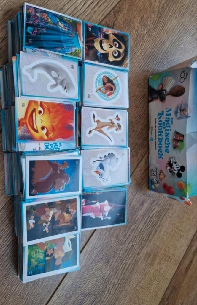 Disney spaarplaatjes, Ophalen of Verzenden, Overige figuren, Beeldje of Figuurtje