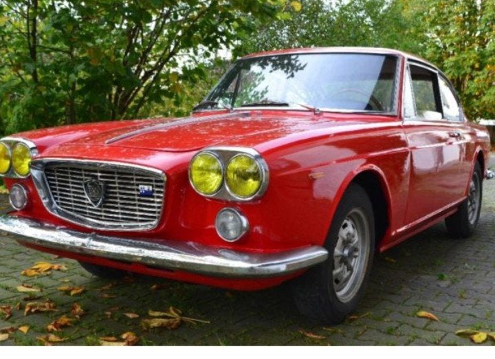 Lancia Flavia Coupé, 1.8L, Pinifarina, 1968, oldtimer, Auto's, Overige modellen, 4 cilinders, Leder, Handgeschakeld