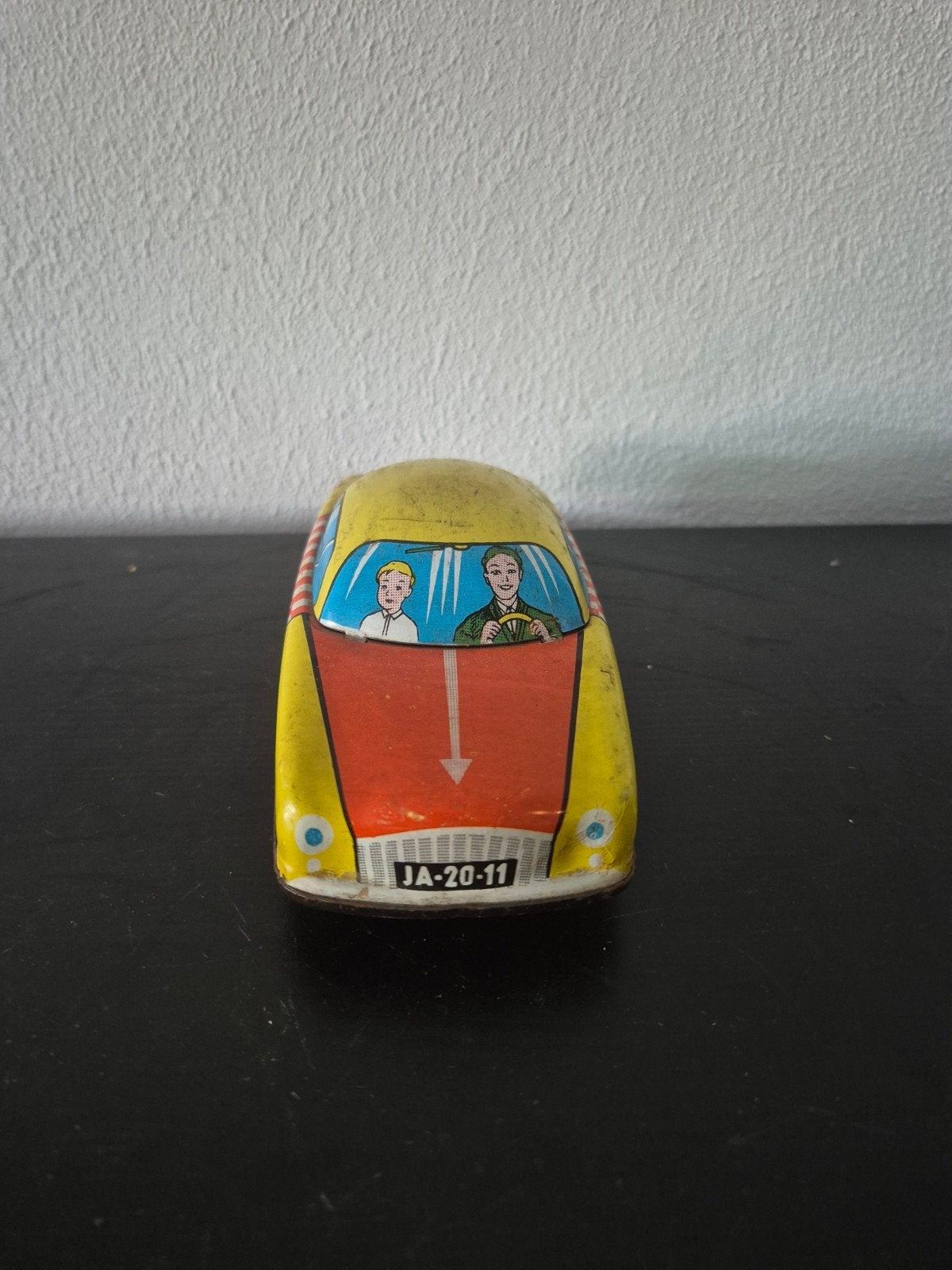 Vintage blikken speelgoedauto - J. Flim Lemel, Ophalen of Verzenden