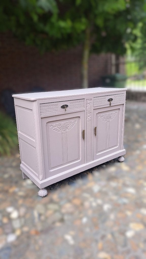 Sfeervolle prachtige brocante authentieke commode 1935, Kinderen en Baby's, Ophalen, Voetruimte, Minder dan 50 cm, 100 cm of meer