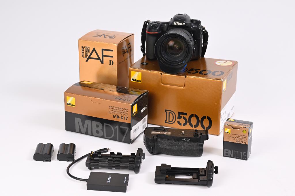 NIKON D500 spiegelreflex set, Audio, Tv en Foto, Fotocamera's Digitaal, Ophalen, Gebruikt, Spiegelreflex, 21 Megapixel