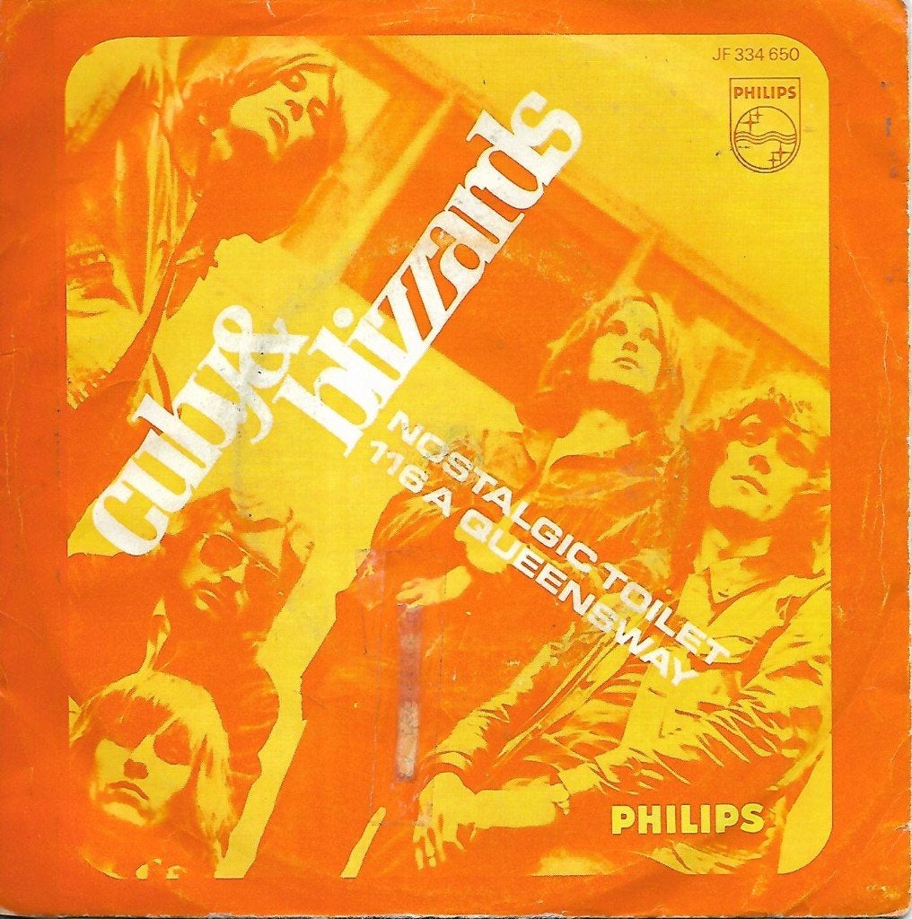 Cuby & Blizzards - Nostalgic toilet, Cd's en Dvd's, Vinyl Singles, Verzenden, Gebruikt, 7 inch, Pop