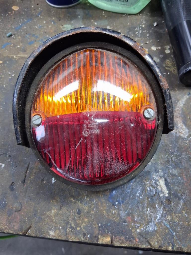 Achterlicht Hanomag Opel Blitz K3267 Oldtimer, Auto-onderdelen, Verlichting, Oldtimer onderdelen, Opel, Gebruikt, Ophalen of Verzenden