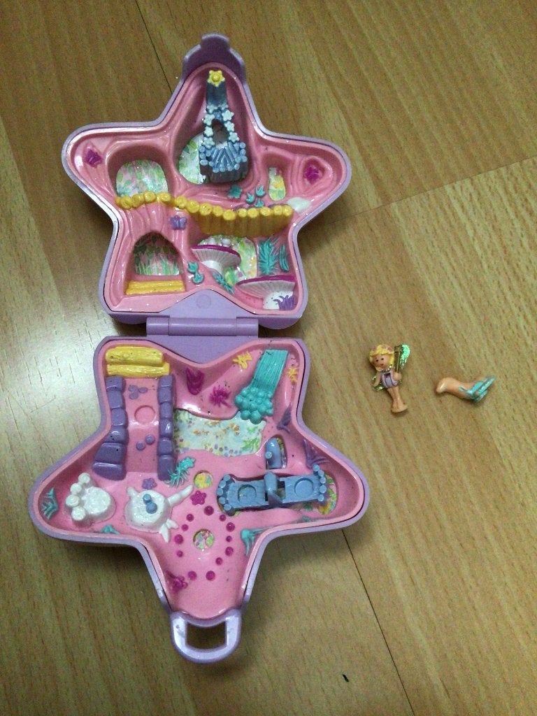 Vintage Polly Pocket Fairy Fantasy, Ophalen of Verzenden, Gebruikt