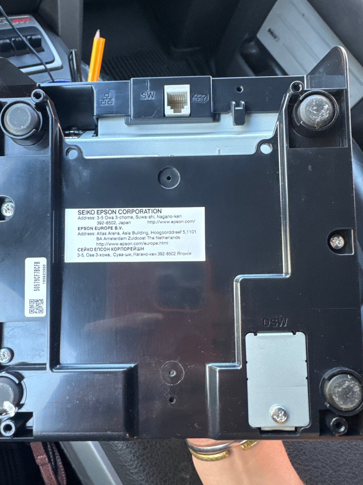 Epson Thermische Bonprinter - Draadloos, Computers en Software, Printers, Ophalen, Zwart-en-wit printen, Gebruikt, Printer